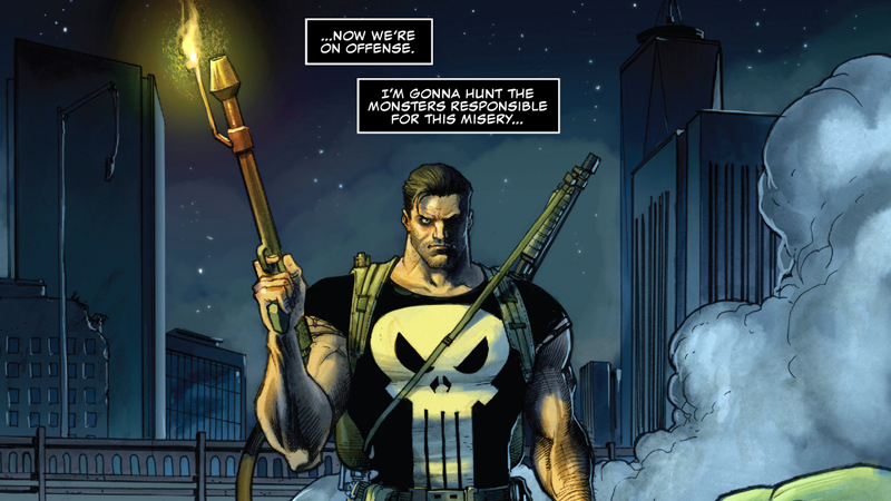 Frank’s on a mission of vengeance.